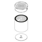 Compact filter - adhesive fumes (WFE / WFE P)