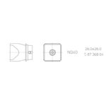 NQ 40 Hot air nozzle