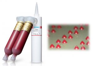 Low curing temperature SMT adhesive